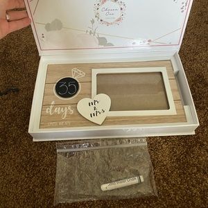 Mr & Mrs Wedding Countdown Block Set